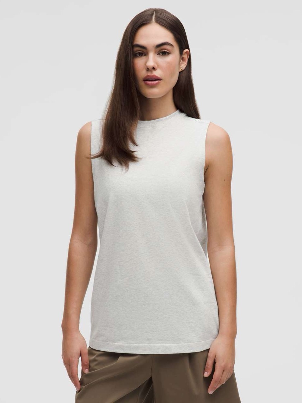 Lululemon All Yours Organic Cotton Tank Top
Heathered Core Ultra Light Grey XS